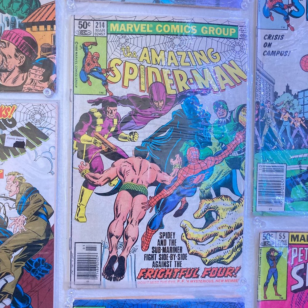 THE AMAZING SPIDER-MAN MARVEL COMICS #214